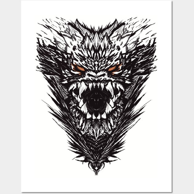 Nergigante B. Trophy Wall Art by DeemeeArt